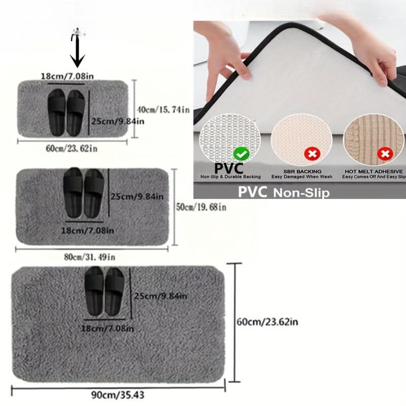 Kalsten | Lonneke - Soft, thickened, and highly absorbent bath mat
