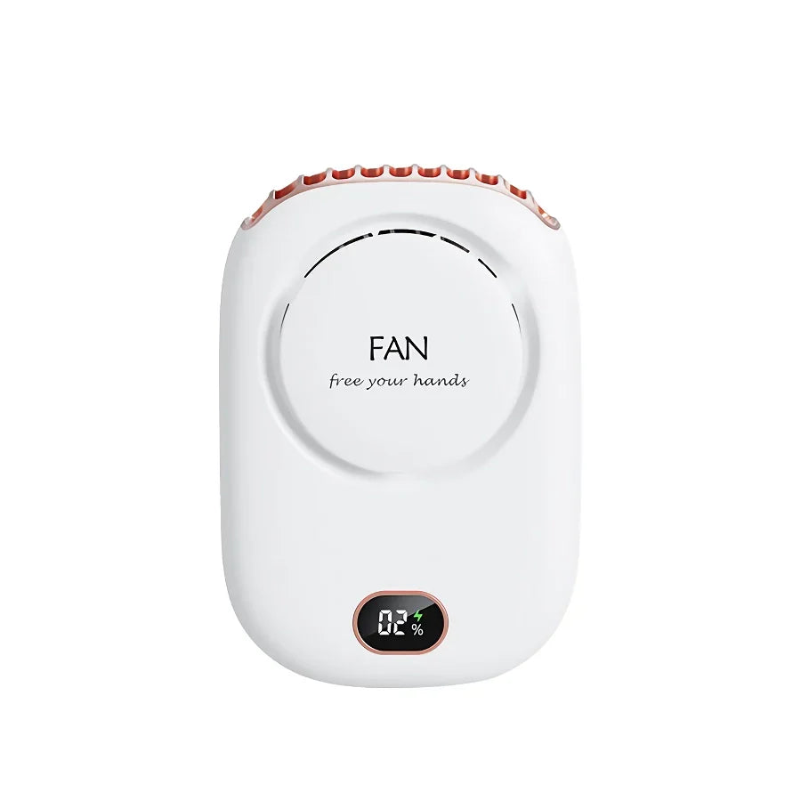 Portable USB Rechargeable Hanging Neck Mini Fan | Kalsten