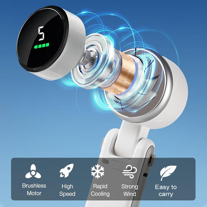 5-Speed Foldable Handheld Fan | Kalsten