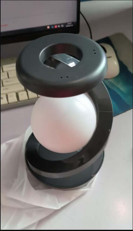 Rotating Moon Desk Lamp With Phone Wireless Charging Sensor Control Table Lamps Decorative Desktop Lamp Small Night Lamp Home Decor | Kalsten