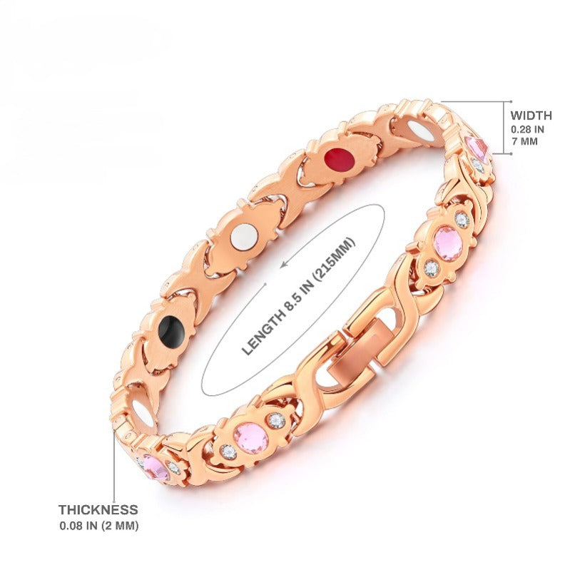 Kalsten | Rose Gold Magnetic Bracelet