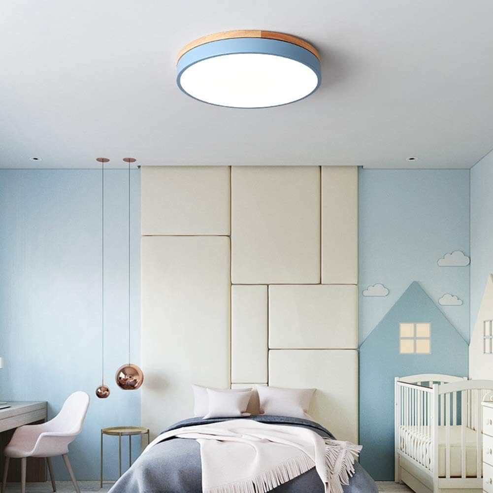 Wood LED Recessed Ceiling Light Kalsten