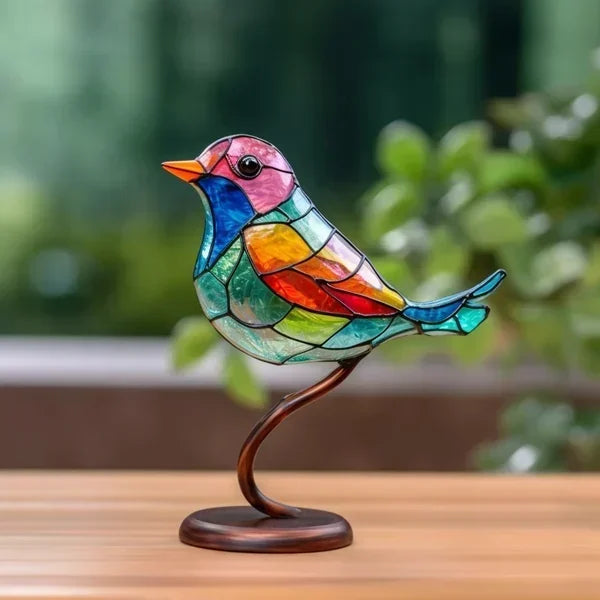 VitraGlow Handcrafted Colored Table Decor | Artistic Luxury Ornament | Kalsten