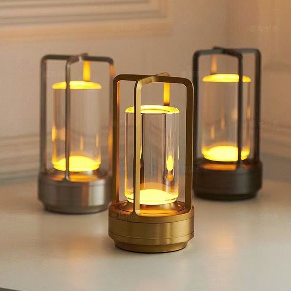 Crystal Glass Ambient Table Lamp Kalsten