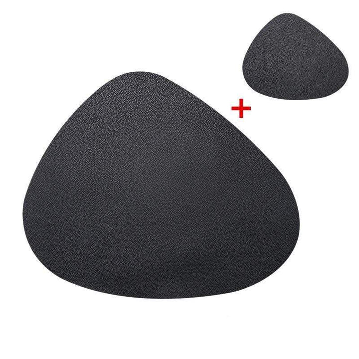 Luxury Leather Shower Mat and Underlay Set