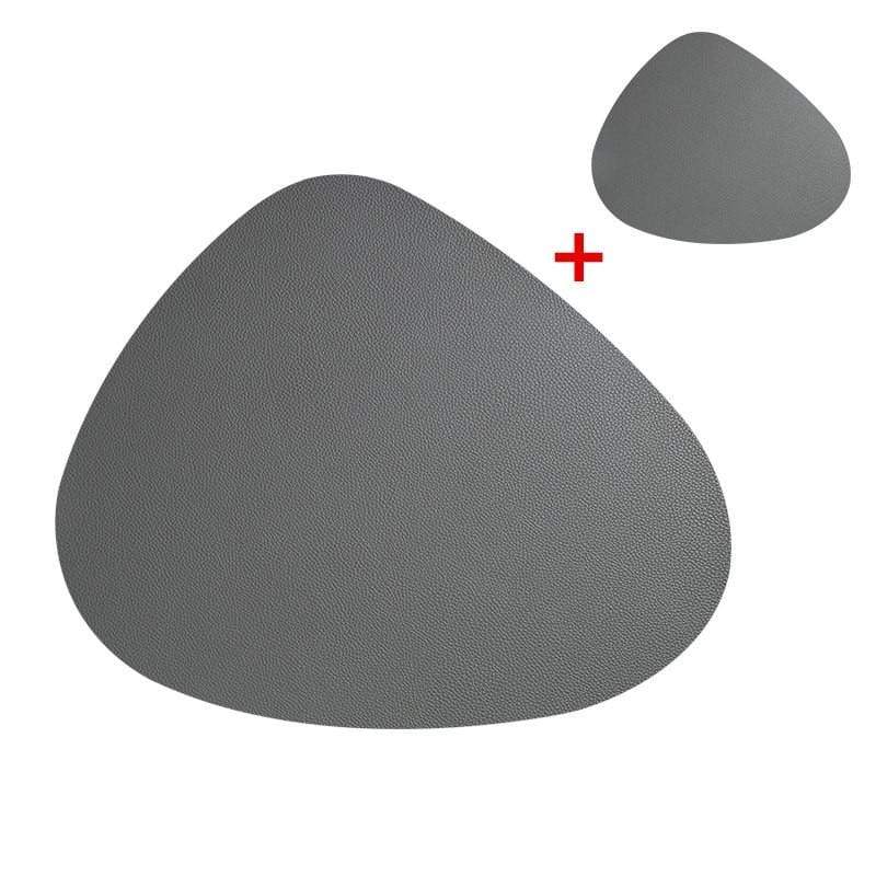 Luxury Leather Shower Mat and Underlay Set