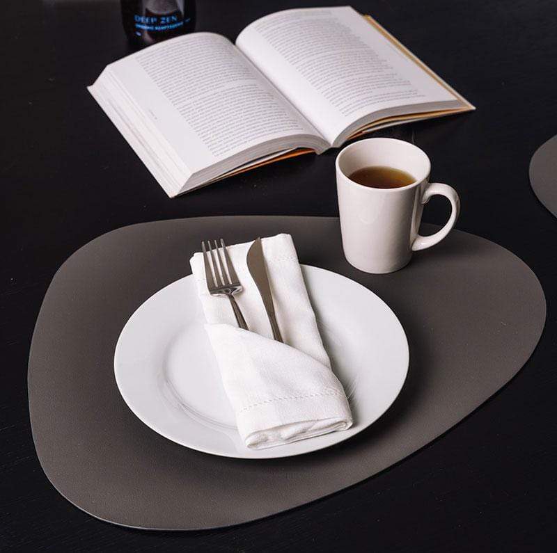 Luxury Leather Shower Mat and Underlay Set