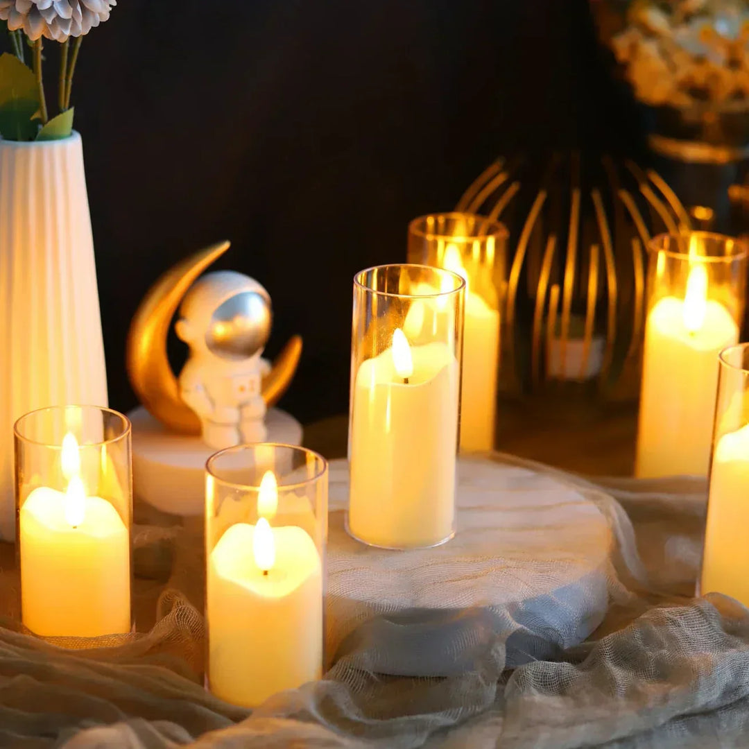 LED Glass Holder Decorative Light Kalsten