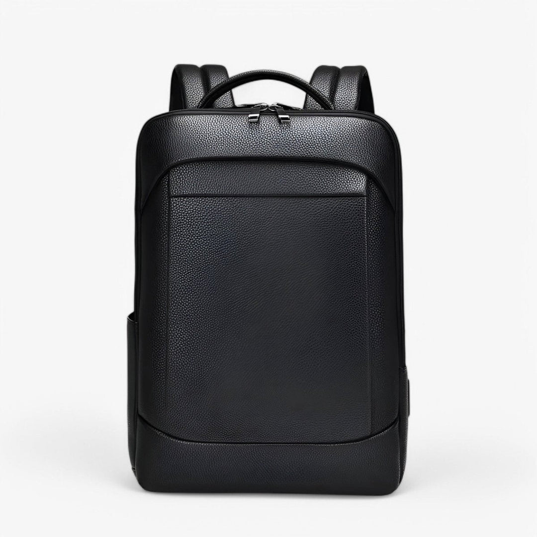 Kalsten | EXECUTREK – Elegant Leather Laptop Backpack with USB Port
