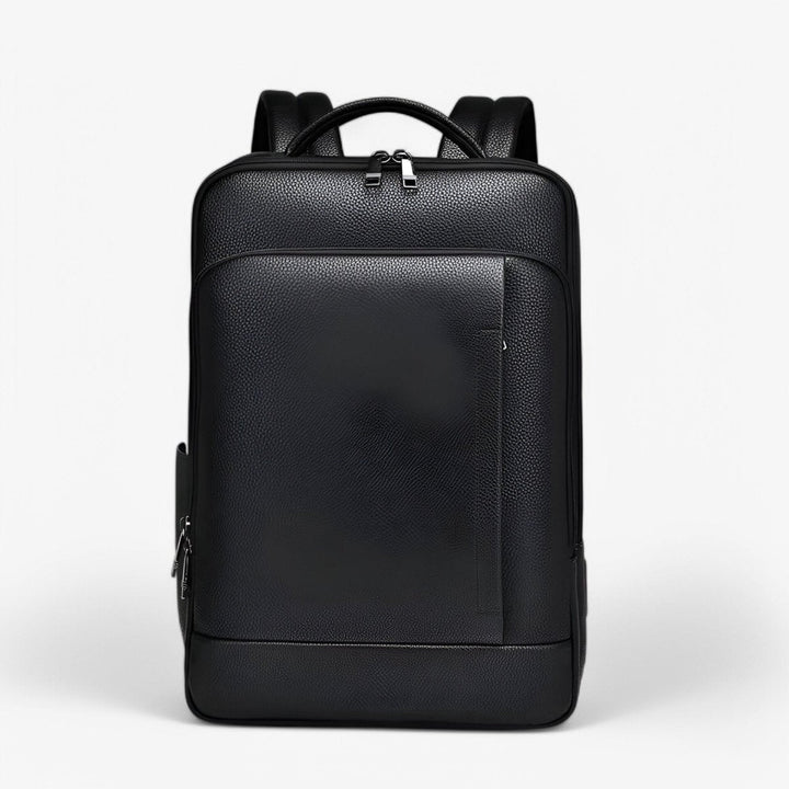 Kalsten | EXECUTREK – Elegant Leather Laptop Backpack with USB Port