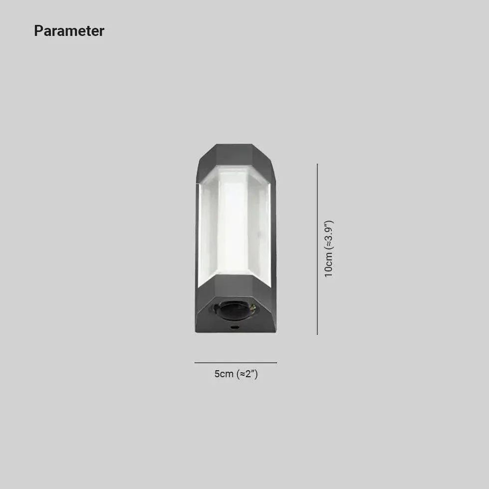 Waterproof Metal Outdoor LED Wall Light Kalsten