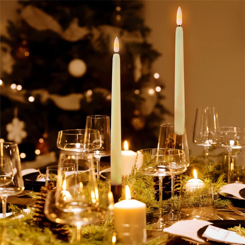 Crystal Effect LED Candle Table Lamp Kalsten