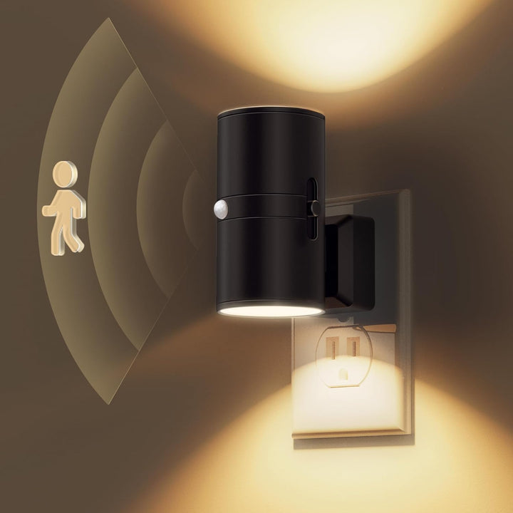 Plug-In Motion Sensor Wall Lamp Kalsten