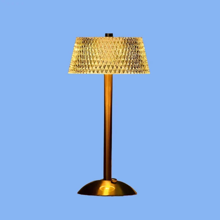 Crystal Shade USB Rechargeable Table Lamp Kalsten