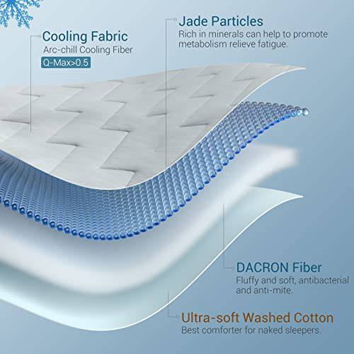 Cooling Comforter Precision V-tack Quilting  Extreme Q Max 0.5 | Kalsten