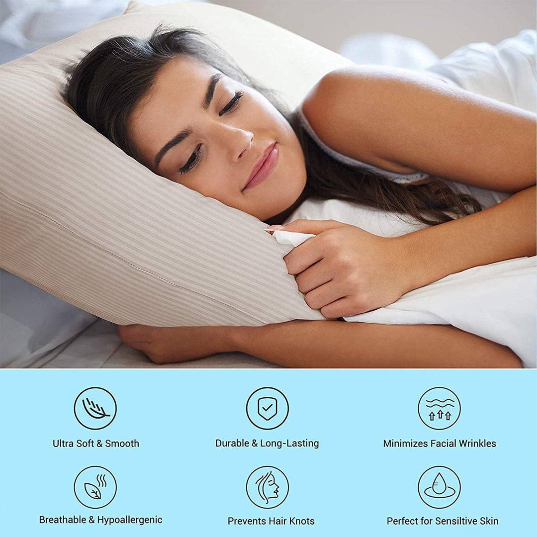 Cooling Pillowcases – Elastic Spandex,  Q-Max 0.38, for Standard & Queen Size | Kalsten