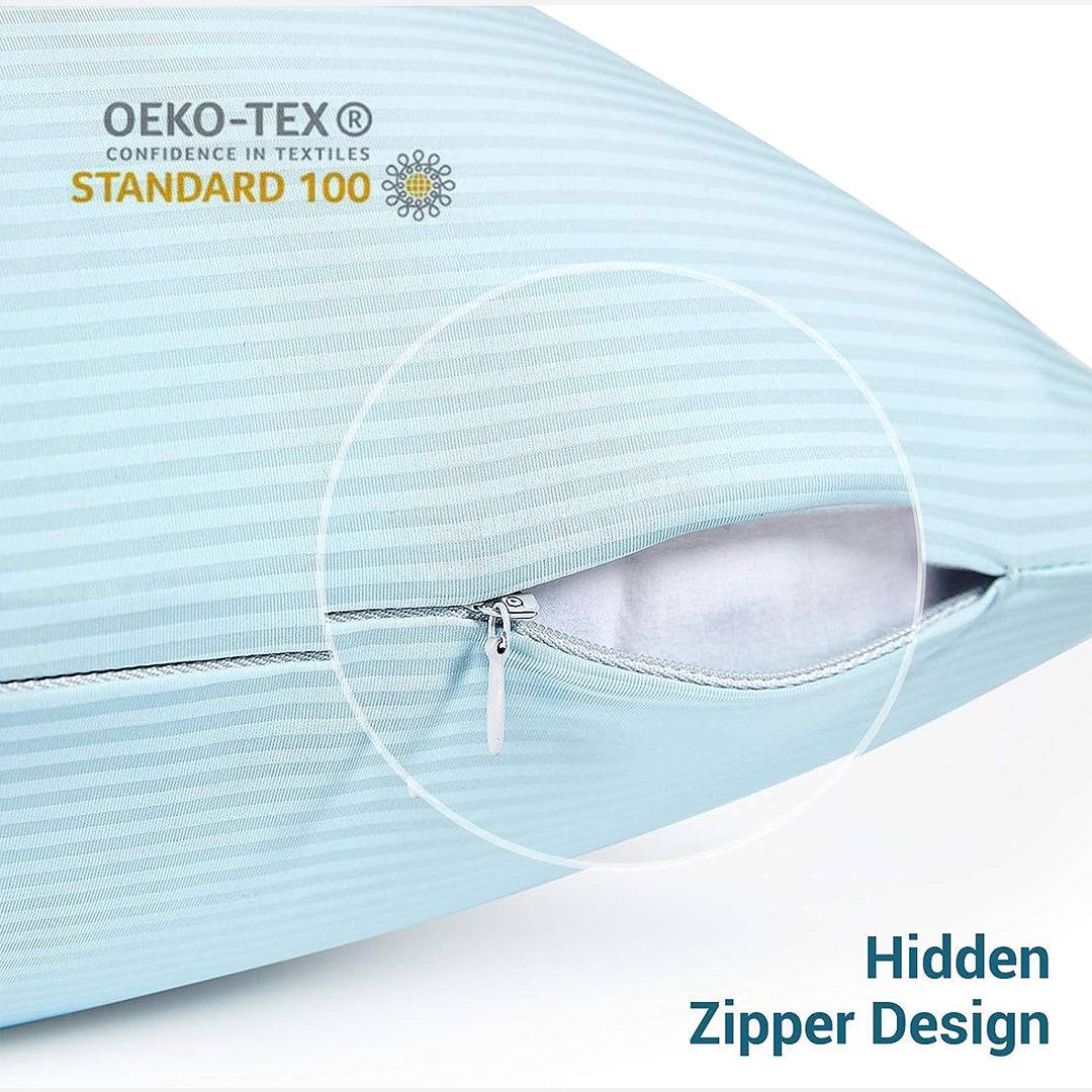 Cooling Pillowcases – Elastic Spandex,  Q-Max 0.38, for Standard & Queen Size | Kalsten