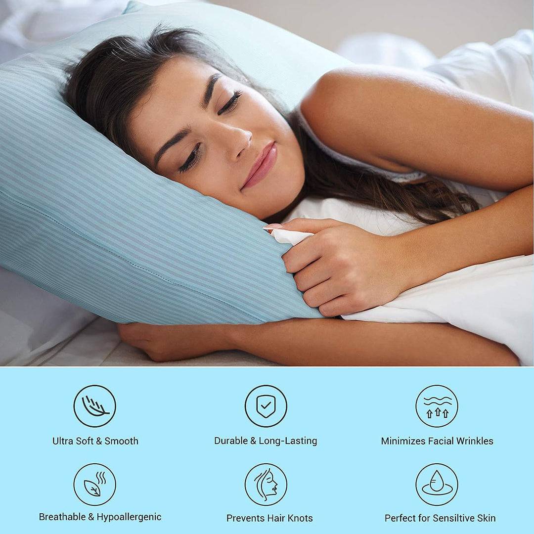 Cooling Pillowcases – Elastic Spandex,  Q-Max 0.38, for Standard & Queen Size | Kalsten