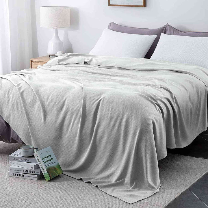 Q-Max 0.3 Cooling Bamboo Lattice Fiber Blanket | Kalsten