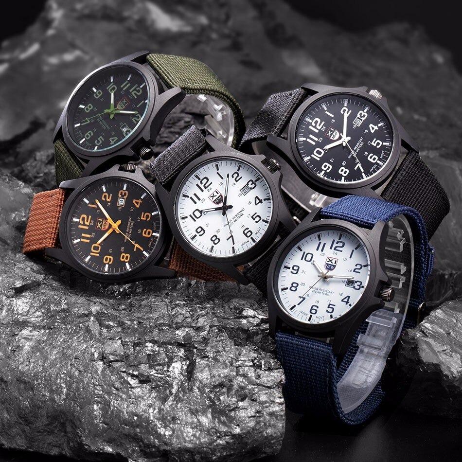 Tactical Men's Watch AdventureTime – Waterproof and Shock Resistant with LED | Kalsten