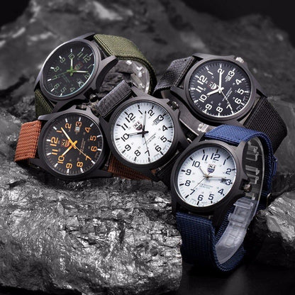 Skanto Tactical AdventureTime Watch – Waterproof & Shockproof with LED | Skanto