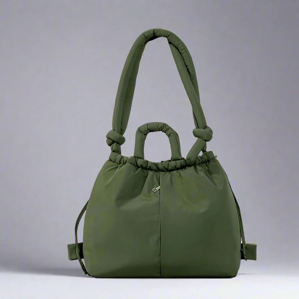 Riva Puffer Handbag – Stylish Carry Bag with Shoulder Strap | Kalsten