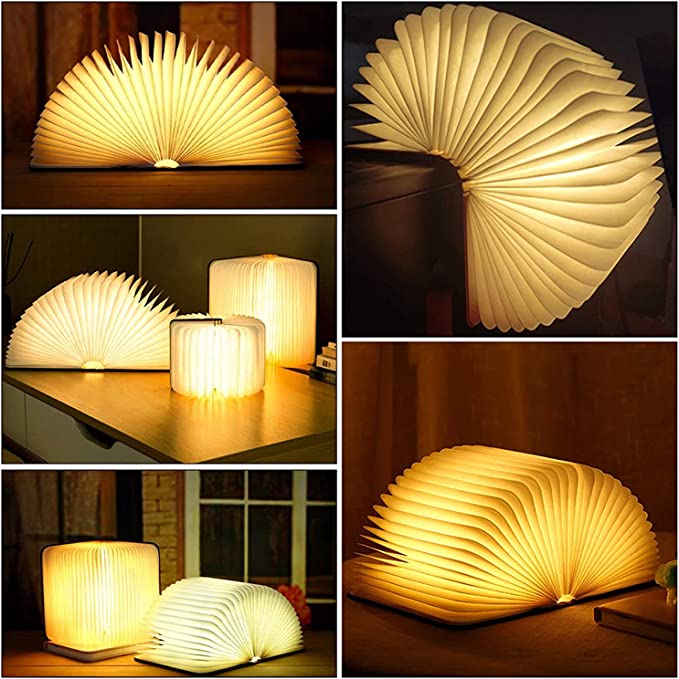 Foldable LED Book Table Lamp Kalsten