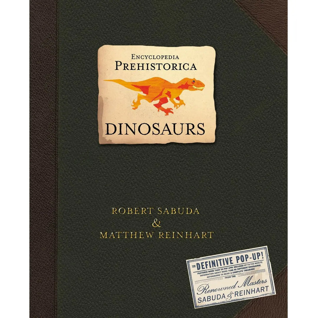 Kalsten | DinoWorld 3D Pop-Up Book | Prehistoric Dinosaurs & Sea Monsters | Hardcover