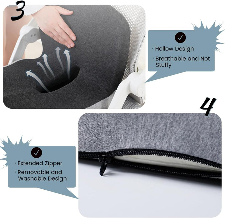 Kalsten | BODYFORM PAD – Ergonomic Memory Foam Seat Cushion for Everyday Comfort