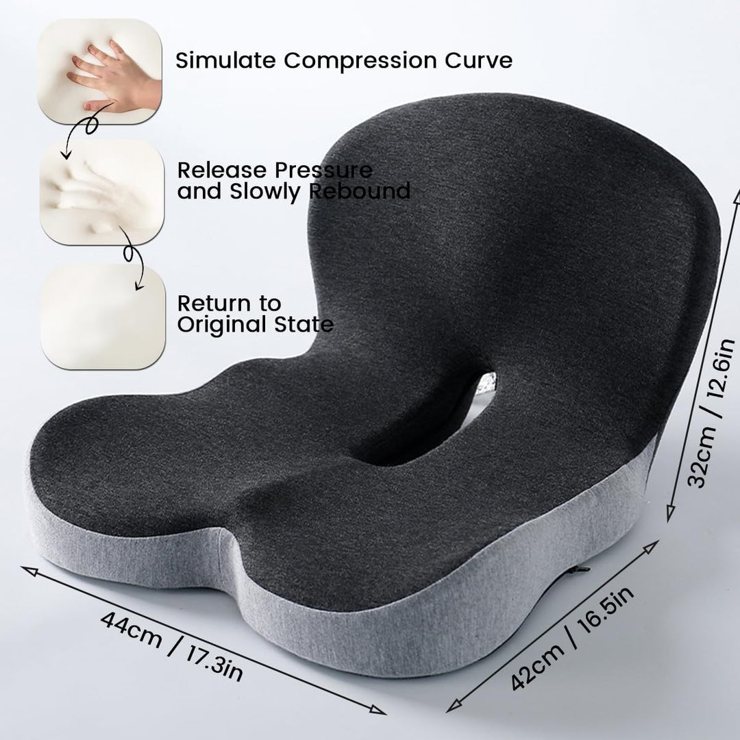 Kalsten | BODYFORM PAD – Ergonomic Memory Foam Seat Cushion for Everyday Comfort