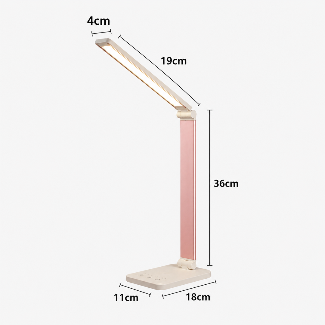 Nordic Creative Foldable Touch Dimmable LED Desk Lamp | Kalsten