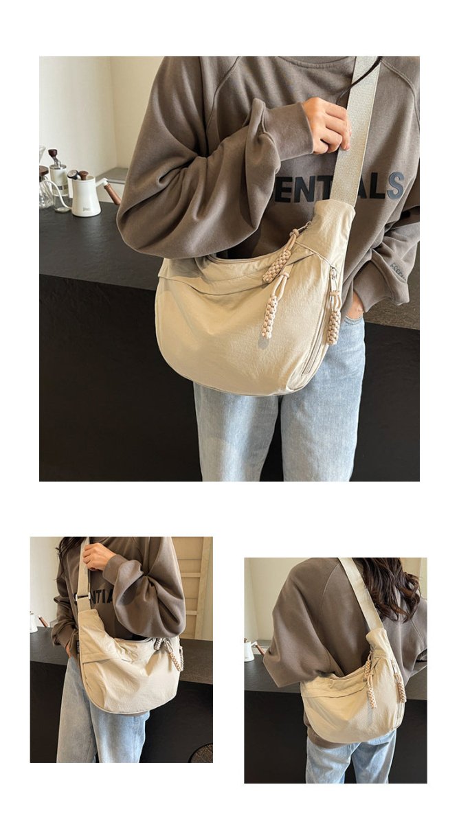 Kalsten | EVERCARRY – Nylon Shoulder Bag with Smart Compartments for Everyday Use