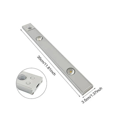 Wireless Motion Sensor LED Light – Rechargeable and easy to install | Brehn