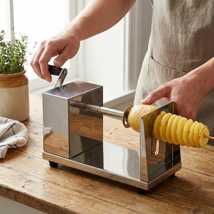 Stainless Steel Spiral Cutter for Even Spirals | Kalsten