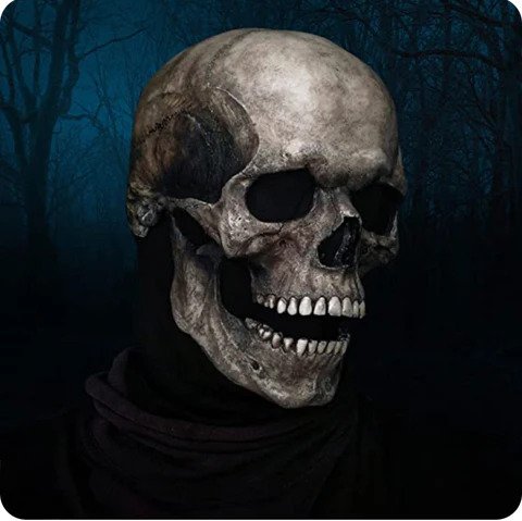Kalsten | SkullJaw Halloween Creepy Skull Design