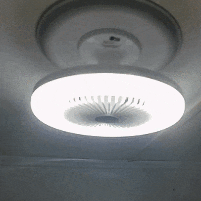 LED Ceiling Fan for Screw-In Installation – No Electrician Needed, Includes Remote Control | Kalsten