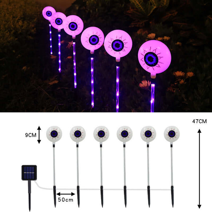 LED Solar Halloween Eyeball Ground Courtyard Decorative Lamp | Kalsten