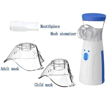 Skanto Portable Mini Mesh Nebulizer for Adults and Children
