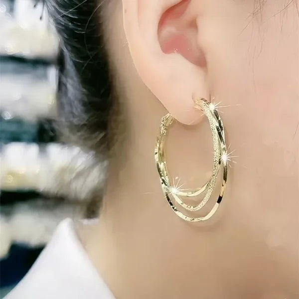 Kalsten | Multi-layered hoop earrings