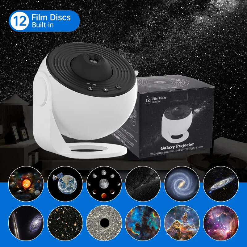 Night Light Galaxy Projector Starry Sky Projector 360 Rotate Planetarium Lamp For Kids Bedroom Valentines Day Gift Wedding Deco | Kalsten