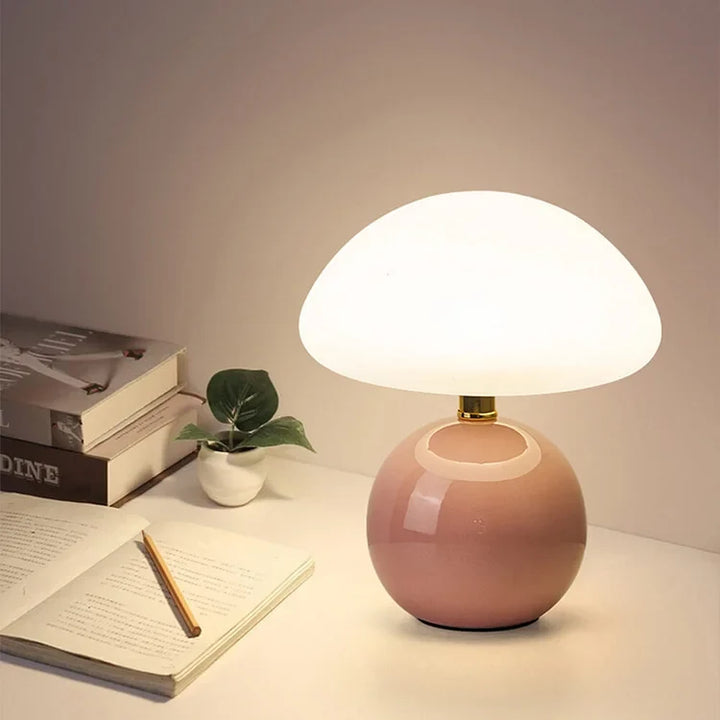 Ceramic Table Lamp with Soft Warm Lighting | Kalsten