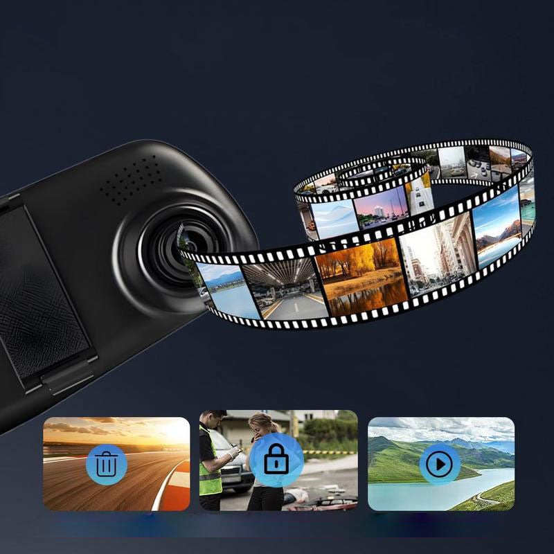 Kalsten | Front and Rear Dual Recording HD Night Vision Dash Cam