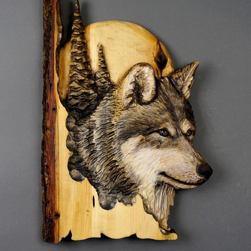Frendorf | Animal Carving Craft Wall Decoration