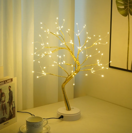Led Copper Wire Light Bedroom Light | Kalsten