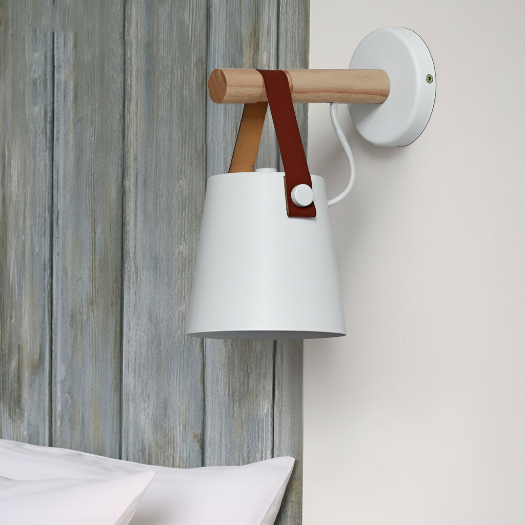 Modern Nordic Plug-In Swing Arm Wall Sconce – Adjustable Iron Bedside Reading Light | Kalsten