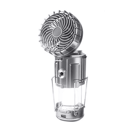 Portable Stretchable Solar Lithium Battery Electric Fan + Emergency Light | Kalsten
