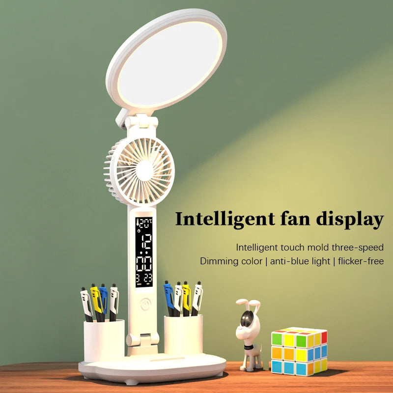 LED clock table lamp with USB. | Kalsten