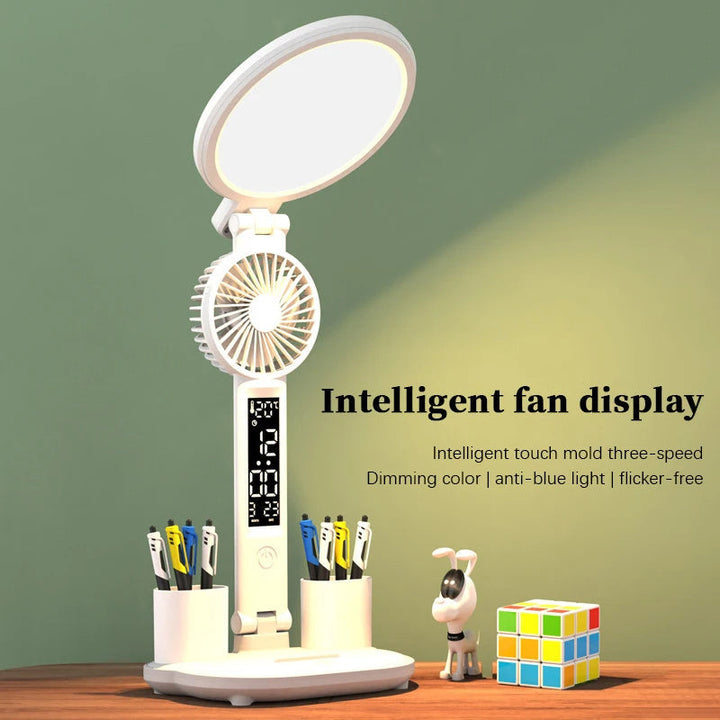 LED clock table lamp with USB. | Kalsten