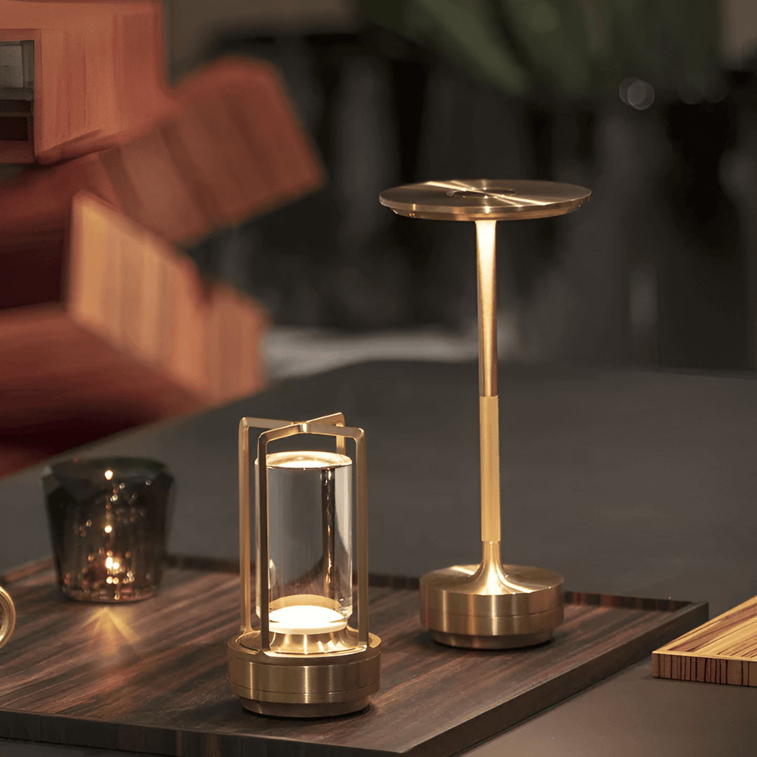 AmiGlow Rechargeable Wireless LED Table Lamp