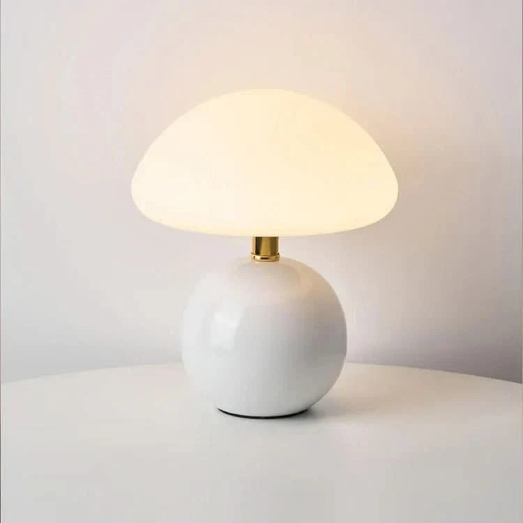 Blush Cloud Ceramic LED Table Lamp | Kalsten